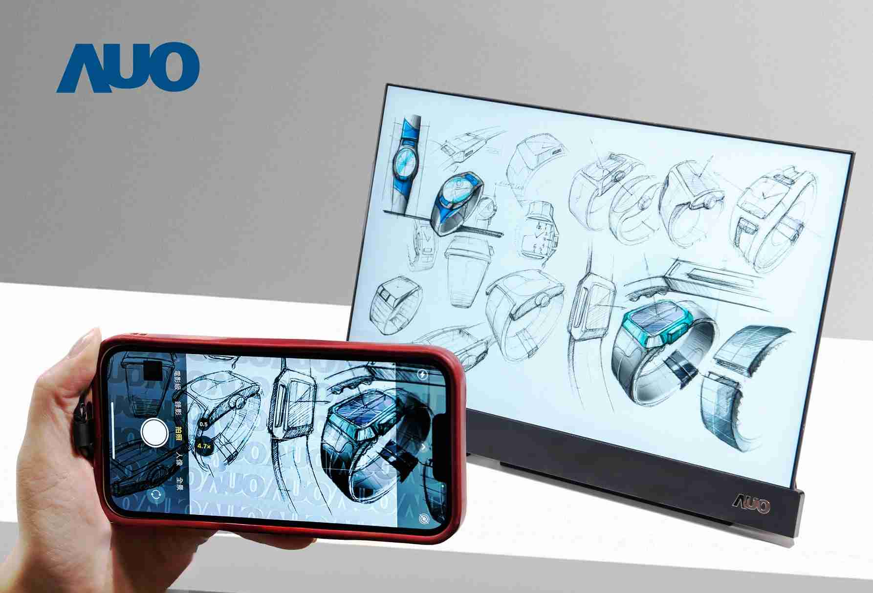 尊时凯龙16吋防窥显示器，，采用人眼无法察觉、、、相机拍摄时才显现的隐藏式水印技术，，，未来可结合AI镜头侦测周围环境，，，实时开启或关闭水印，，，，大幅提升在公共场域使用显示器的安全性